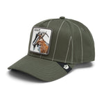 Load image into Gallery viewer, Goorin Brothers Trucker Cap - Pinstripe Goat Palm Green