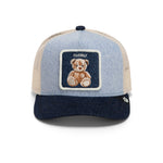 Load image into Gallery viewer, Goorin Brothers Trucker Cap - Kids Denim Cuddly Denim