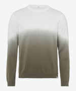 Load image into Gallery viewer, Brax Ray Cotton Linen Knit - Olive