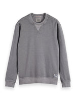 Load image into Gallery viewer, Scotch and Soda Garment Dyed Sweat - Seal Grey