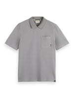 Load image into Gallery viewer, Scotch and Soda Chest Pocket Polo - Seal Grey