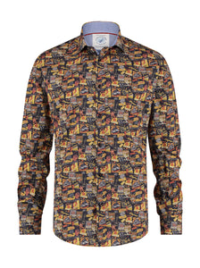 A Fish Named Fred - Cinema Poster Print Shirt in Multi