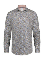 Load image into Gallery viewer, A Fish Named Fred - Rounds Spot Print Shirt - White