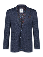 Load image into Gallery viewer, A Fish Named Fred - Pique Leaves Blazer in Navy - Mitchell McCabe Menswear