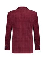 Load image into Gallery viewer, A Fish Named Fred - Printed Cord Blazer in Ruby