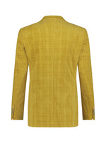 Load image into Gallery viewer, A Fish Named Fred - Printed Cord Blazer in Mustard