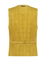 Load image into Gallery viewer, A Fish Named Fred - Print Cord Vest in Mustard