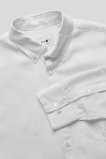 Load image into Gallery viewer, No Nationality Levon Tencel Denim Shirt - White