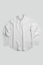 Load image into Gallery viewer, No Nationality Levon Tencel Denim Shirt - White