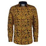Load image into Gallery viewer, A Fish Named Fred - Van Gough Sunflowers Print Shirt in Yellow
