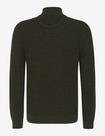 Load image into Gallery viewer, Brax Steffan Zip Neck Pullover - Olive