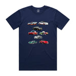 Load image into Gallery viewer, IsThatSo Famous Porsches Tee - Dark Blue - Mitchell McCabe Menswear