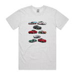 Load image into Gallery viewer, IsThatSo Famous Porsches Tee - White - Mitchell McCabe Menswear