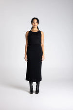Load image into Gallery viewer, Two T's Milano Long Skirt - Black