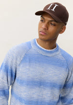 Load image into Gallery viewer, Le Deux - Gradient Knit in Faded Denim
