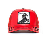 Load image into Gallery viewer, Goorin Brothers Trucker Cap - Red Cherry Msutang - Mitchell McCabe Menswear
