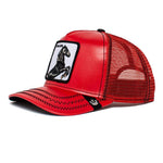 Load image into Gallery viewer, Goorin Brothers Trucker Cap - Red Cherry Msutang - Mitchell McCabe Menswear
