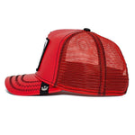 Load image into Gallery viewer, Goorin Brothers Trucker Cap - Red Cherry Msutang - Mitchell McCabe Menswear

