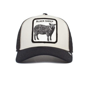 Goorin Brothers Trucker Cap - White Black Sheep