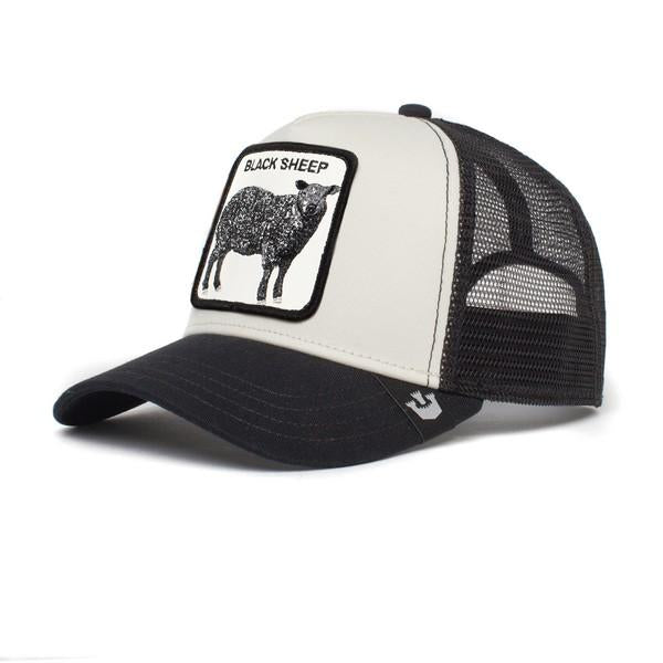 Goorin Brothers Trucker Cap - White Black Sheep