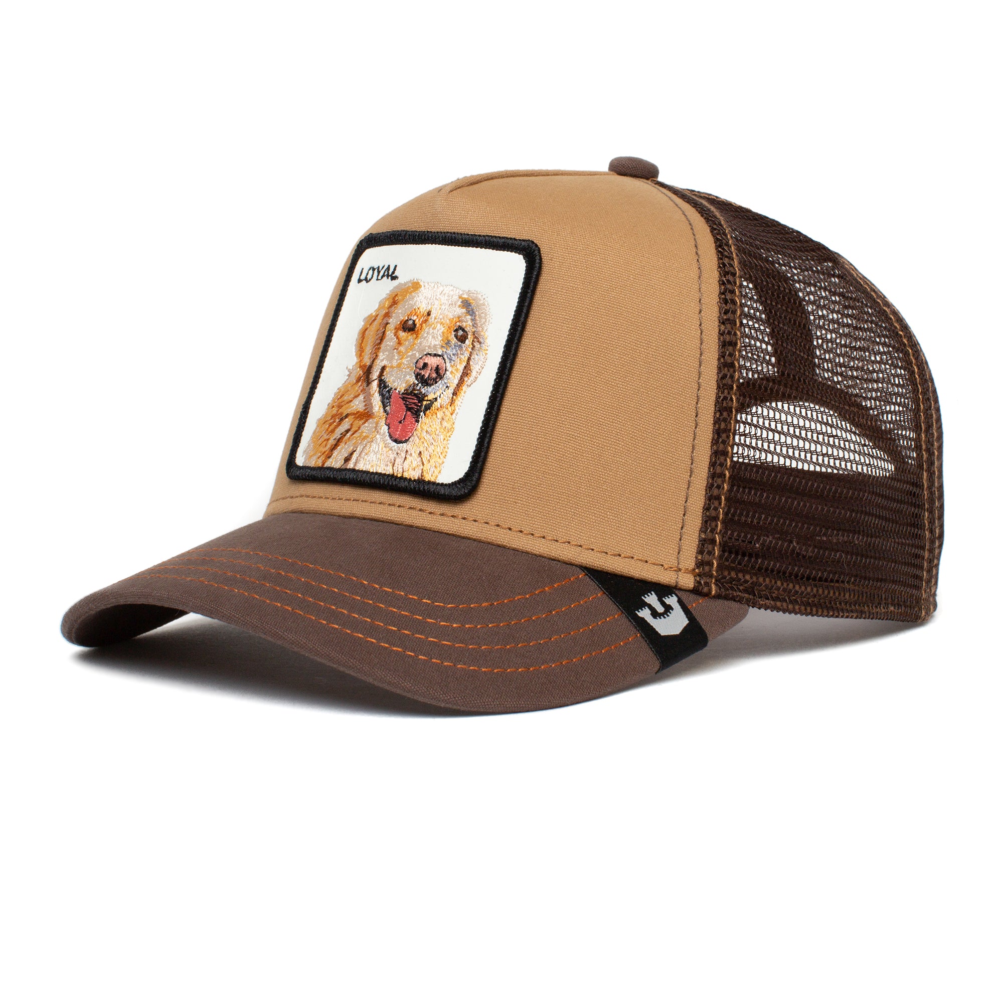 Goorin Brothers Trucker Cap - Brown Loyal Dog