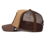 Load image into Gallery viewer, Goorin Brothers Trucker Cap - Brown Loyal Dog
