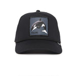 Load image into Gallery viewer, Goorin Brothers Trucker Cap - Black Killer Whale
