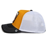 Load image into Gallery viewer, Goorin Brothers Trucker Cap - Yellow MV Lion
