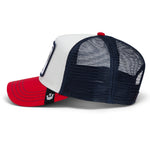 Load image into Gallery viewer, Goorin Brothers Trucker Cap - White Team Rooster
