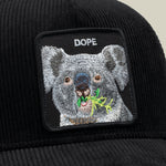 Load image into Gallery viewer, Goorin Brothers Trucker Cap - Corduroy Dope Void
