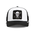 Load image into Gallery viewer, Goorin Brothers Trucker Cap - Danger Skull and Crossbones Void
