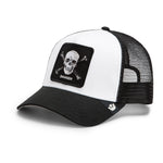 Load image into Gallery viewer, Goorin Brothers Trucker Cap - Danger Skull and Crossbones Void
