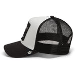 Load image into Gallery viewer, Goorin Brothers Trucker Cap - Danger Skull and Crossbones Void
