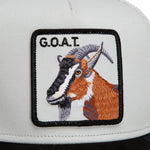 Load image into Gallery viewer, Goorin Brothers Trucker Cap - Suede Greatest Goat Digital Void

