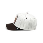 Load image into Gallery viewer, Goorin Brothers Trucker Cap - Pinstripe Lion Mineral Grey
