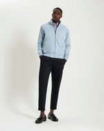 Load image into Gallery viewer, Ben Sherman Signature Harrington Jacket - Dusky Blue - Mitchell McCabe Menswear
