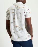 Load image into Gallery viewer, Ben Sherman Brighton to Amalfi Print Shirt - White
