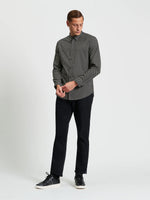 Load image into Gallery viewer, Ben Sherman Mono Block Print Shirt - Black - Mitchell McCabe Menswear
