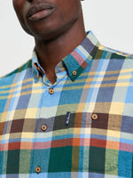 Load image into Gallery viewer, Ben Sherman Brushed Check Shirt - Rivera Blue
