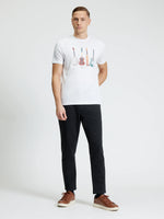 Load image into Gallery viewer, Ben Sherman Jumble Guitars Tee - White
