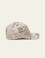Load image into Gallery viewer, Le Deux - Patchwork Jacquard Baseball Cap in Light Sand
