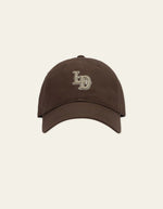 Load image into Gallery viewer, Le Deux - LD Logo Dad Cap in Turkish Coffee Brown
