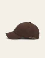 Load image into Gallery viewer, Le Deux - LD Logo Dad Cap in Turkish Coffee Brown
