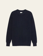 Load image into Gallery viewer, Le Deux - Gary Rib Crew Neck Knit in Dark Navy
