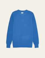 Load image into Gallery viewer, Le Deux - Gary Rib Crew Neck Knit in Palace Blue
