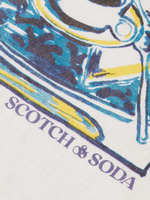 Load image into Gallery viewer, Joe Jonas X Scotch and Soda Ringer Tee - White
