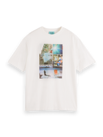 Load image into Gallery viewer, Joe Jonas X Scotch and Soda Washed Photo Print Tee - White
