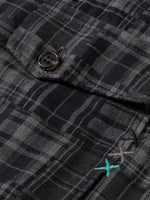 Load image into Gallery viewer, Scotch and Soda Patchwork Flannel Shirt - Meteroite
