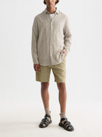 Load image into Gallery viewer, Scotch and Soda Poplin Micro Check Shirt - Green Moss
