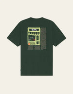 Load image into Gallery viewer, Le Deux - Cafe Tee in Pine Green
